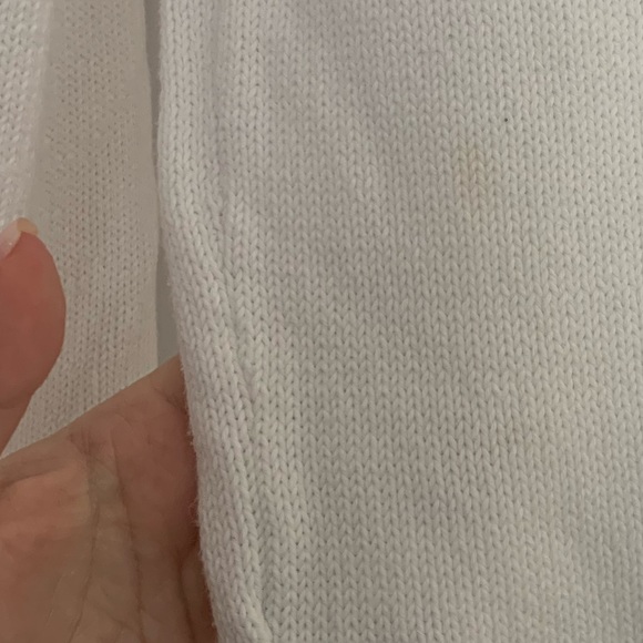90’s Ralph Lauren Sport Vintage White Cardigan - Vintage - Picture 6 of 7